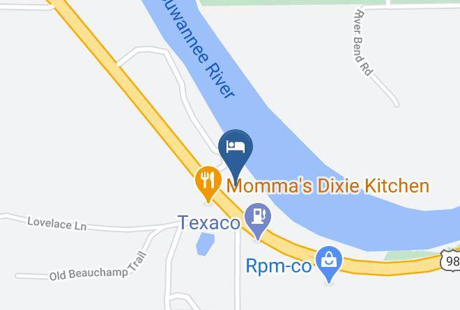 Dixie - Suwannee Gables Motel & Marina Maps
