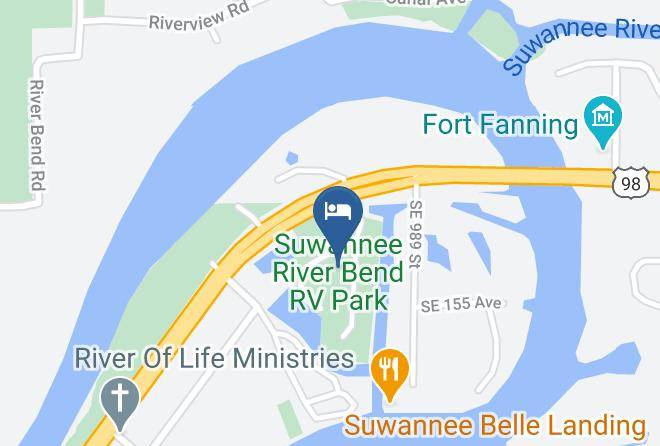 Dixie - Suwannee River Bend Rv Park Maps