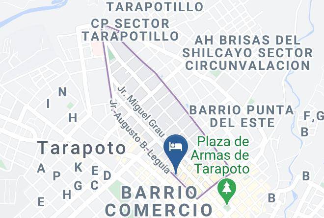 Tarapoto - Suyox Tarapoto Hotel Maps