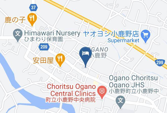 Ogano Townchichibu District - Suzaki Ryokan Maps