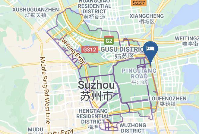 Suzhou - Suzhou Amusement Vacation Hotel Maps