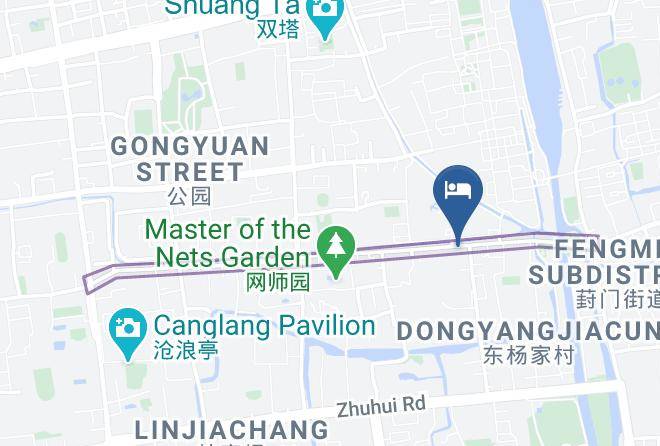 Suzhou - Suzhou Baiyi Hotel Maps