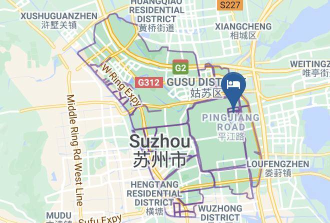 Suzhou - Suzhou Qianyu Qianxun Hostel Maps