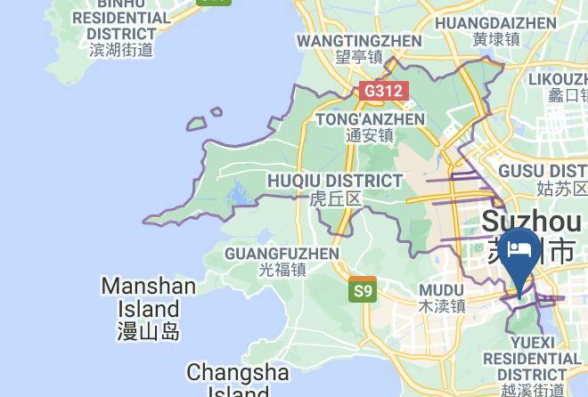 Suzhou - Suzhou Simida Hotel Maps