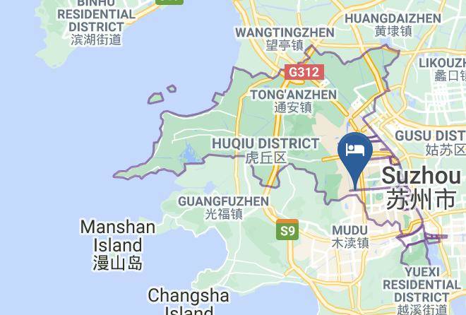 Suzhou - Suzhou Tianping Hotel Maps
