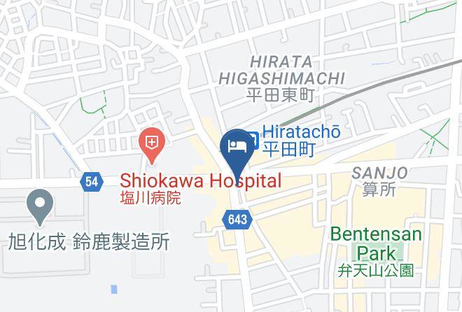 Suzuka Storia Hotel Map