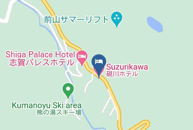 Yamanouchi Townshimotakai District - Suzurikawa Hotel Maps