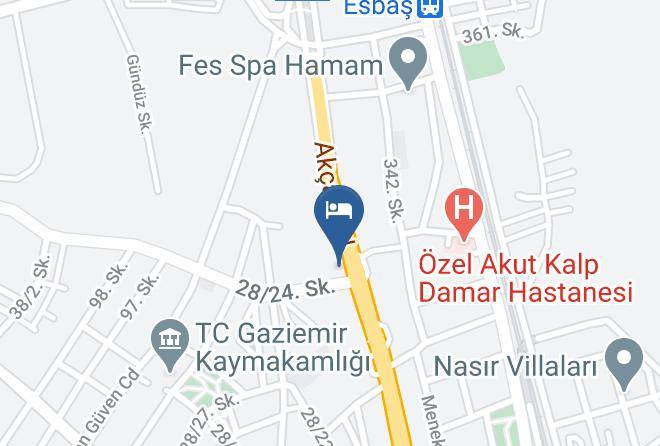 Gaziemir - Svalinn Hotel Izmir Gaziemir Airport Maps
