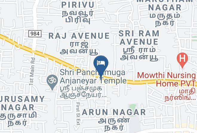 Coimbatore - Svarga Residency Maps