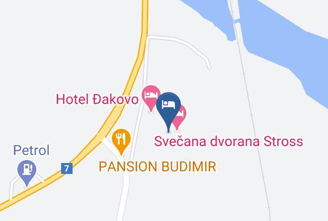 Dakovo - Svecana Dvorana Stross Maps