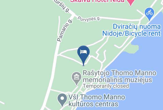 Neringa - Sveciu Namai Geliu Vila Maps