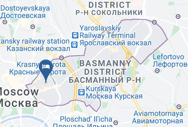 Moscow - Sverchkov 8 Hotel Maps