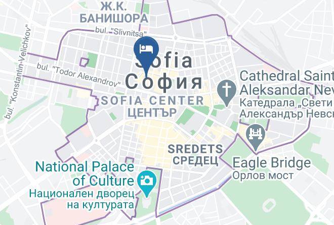 Sofia - Sveta Sofia Hotel Maps