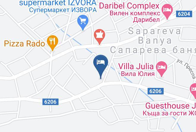 Sapareva Banya - Sveti Nikola Family Hotel Maps