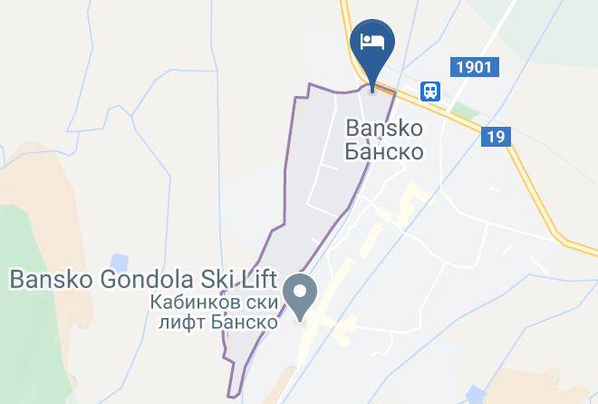 Sveti Stefan Apartment House & Spa Map - Blagoevgrad - Bansko