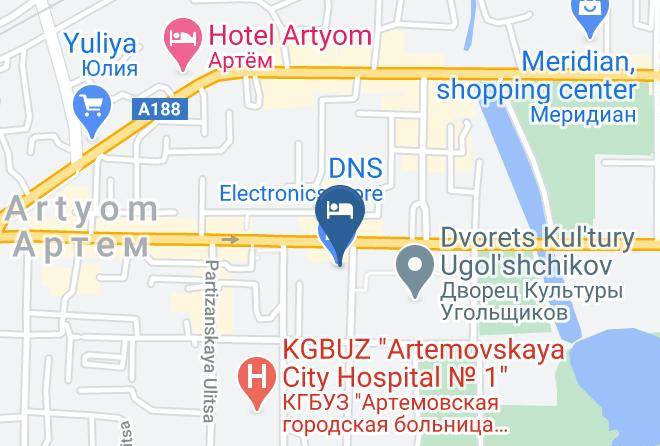 Artem - Svetlana Hotel Maps