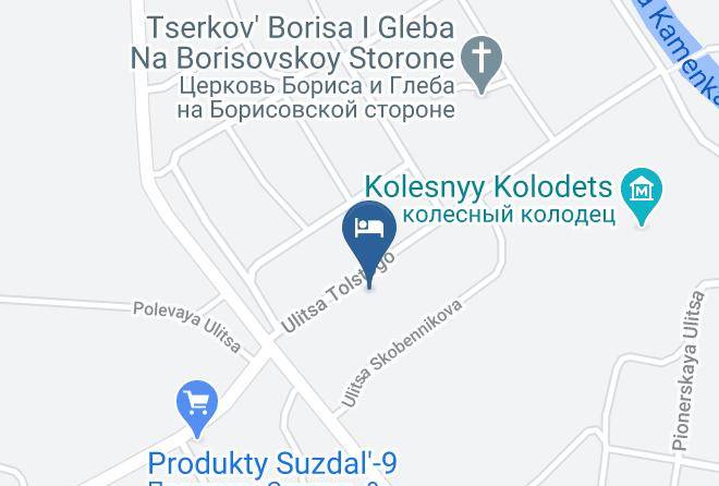 Suzdalsky District - Svetliy Terem Hotel Maps