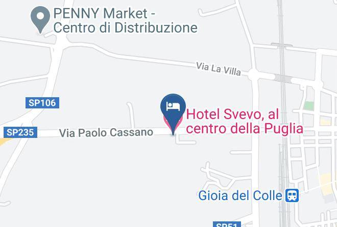 Bari - Hotel Svevo Al Centro Della Puglia Maps