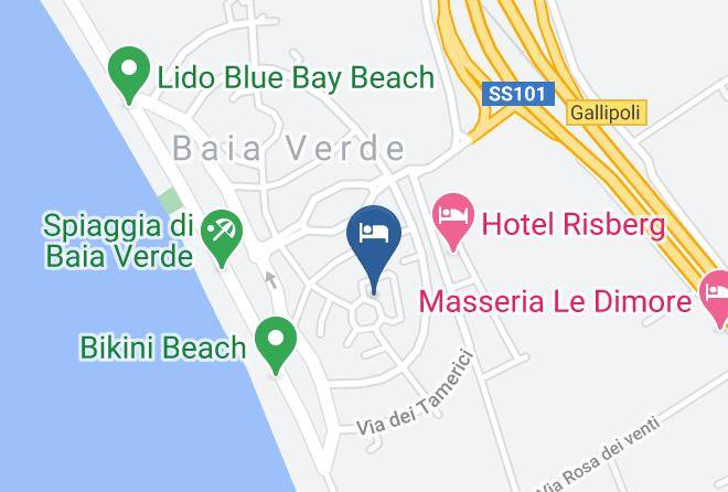 Lecce - Svg Tourism Srl Case Vacanza Maps