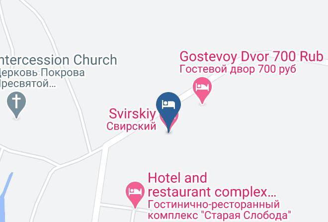 Lodeynopolsky District - Svirskiy Maps