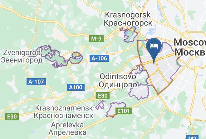 Moscow - Svk Kuntsievo Maps