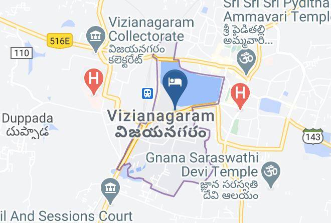 Vizianagaram - Svn Lake Palace Maps
