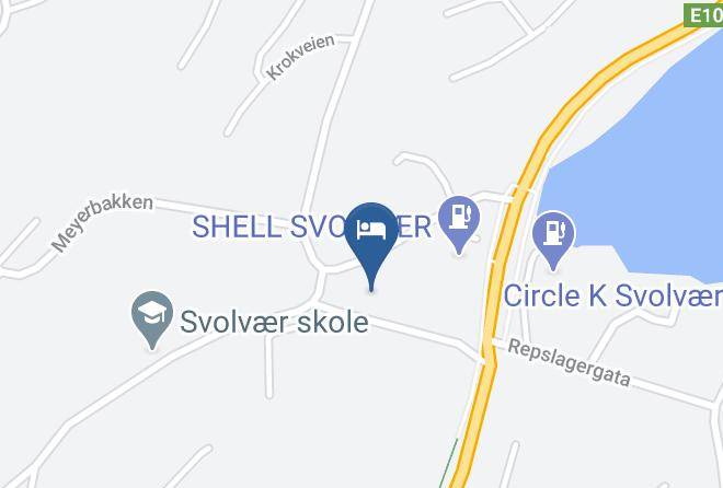Vagan - Svolvaer Marina Hotel Maps