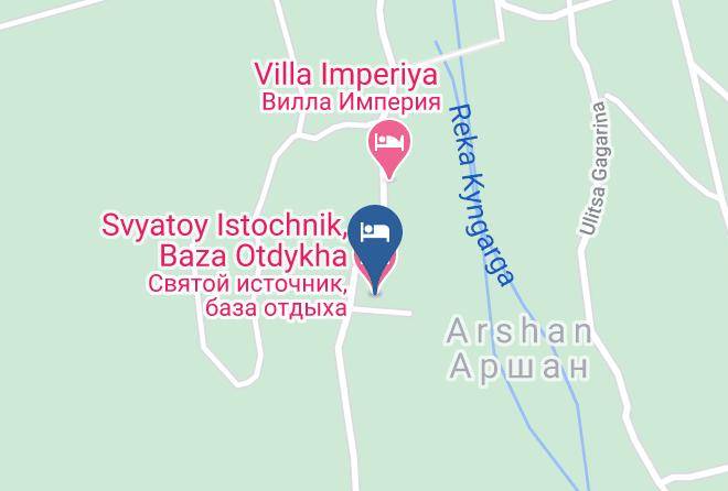 Tunkinsky District - Svyatoy Istochnik Baza Otdykha Maps
