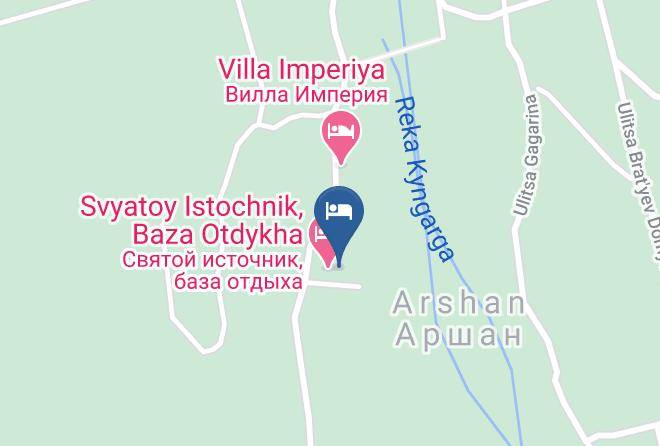 Tunkinsky District - Svyatoy Istochnik Maps