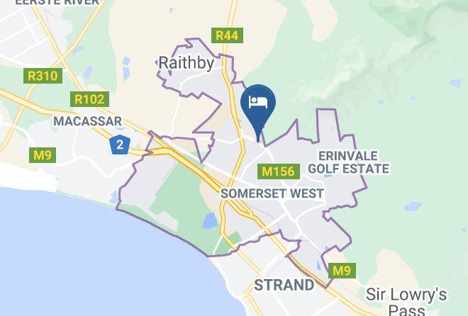City Of Cape Town - Sw1 Luxury Guest Lodge Maps