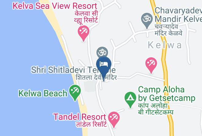 Palghar Sub District - Swad Resort Kelve Beach Maps