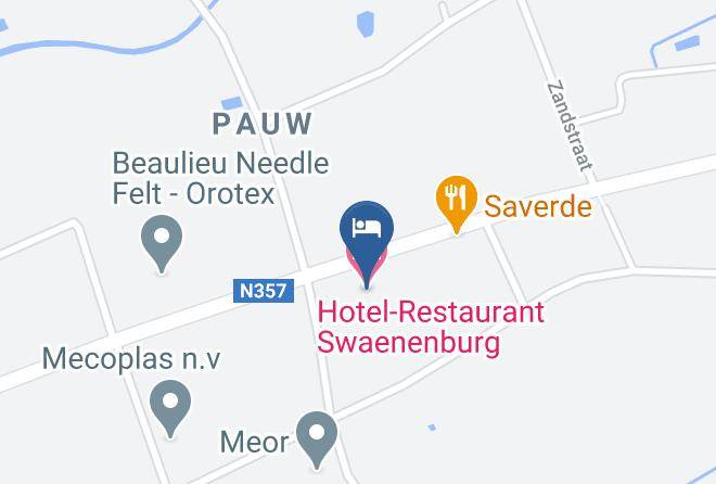 West Flanders - Hotel Restaurant Swaenenburg Maps