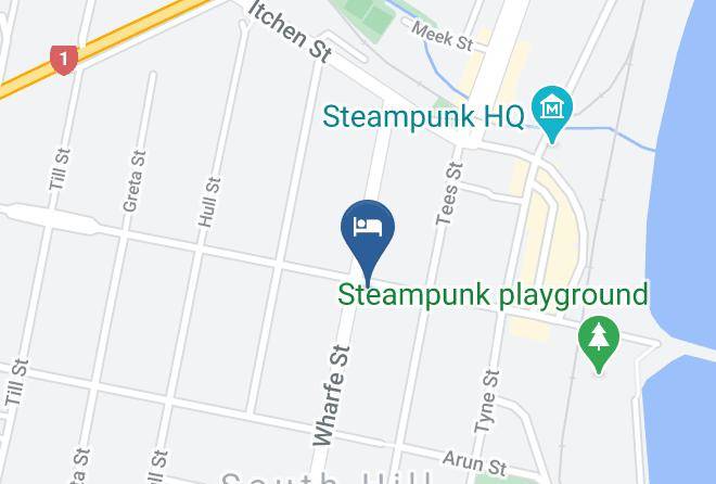 Waitaki Otago - Swaggers Backpackers Oamaru Maps