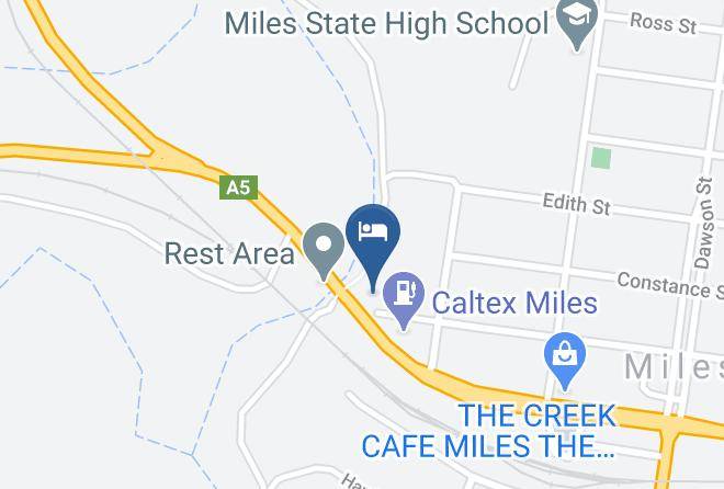 Western Downs - Swagsman Motor Inn Maps