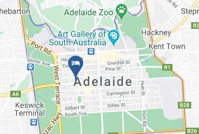 Adelaide - Swainson On Grote Maps