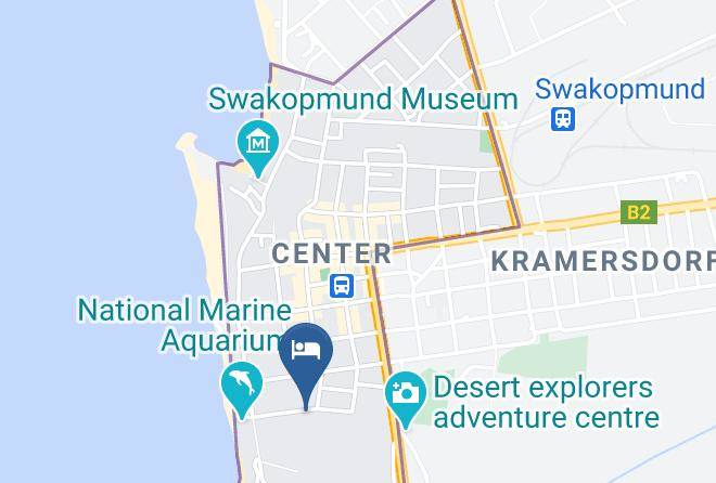 Swakopmund - Swakopmund Backpackers Maps