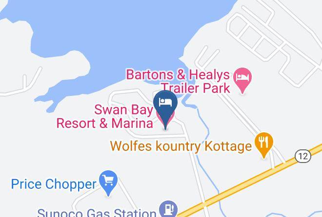 Jefferson - Swan Bay Resort & Marina Maps