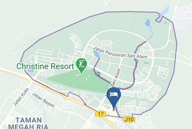 Johor Bahru - Swan Garden Hotel Maps