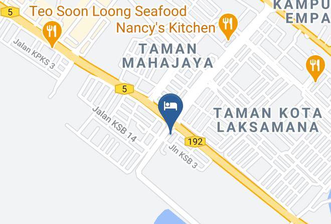 Melaka Tengah - Swan Garden Hotel Melaka Maps
