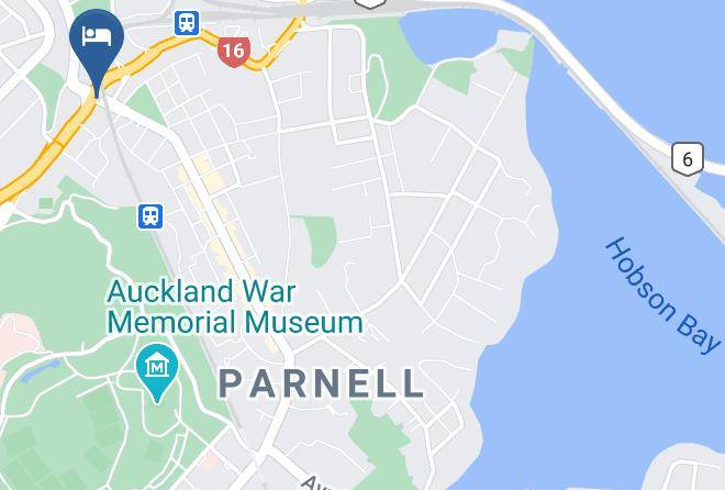 Auckland Parnell - Swan Hotel Maps