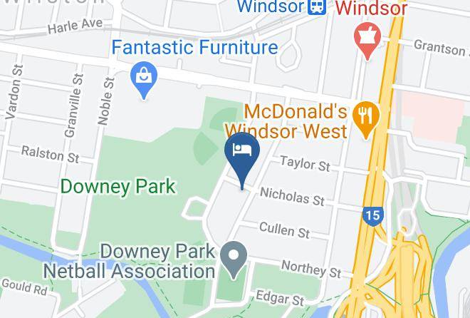 Brisbane - Swan Inn Bed And Breakfast Maps