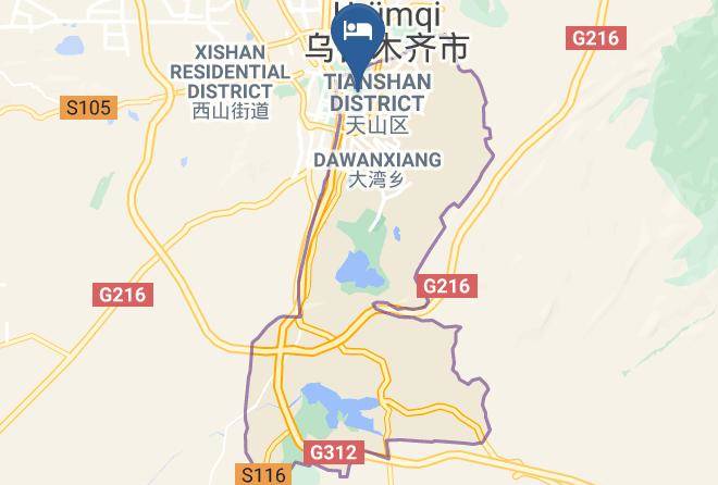 Urumqi - Swan Lake Hotel Maps