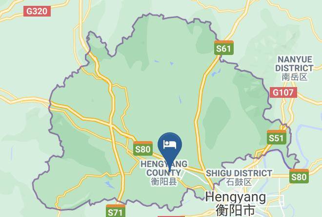 Hengyang - Swan Lake Theme Hotels In Hengyang County Maps