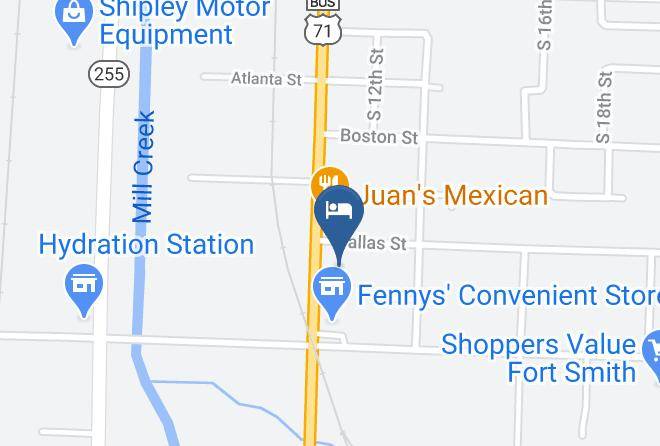 Sebastian - Swan Motel Maps