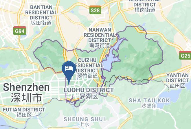 Shenzhen - Swan Of Love Shenzhen Luohu Hotel Maps