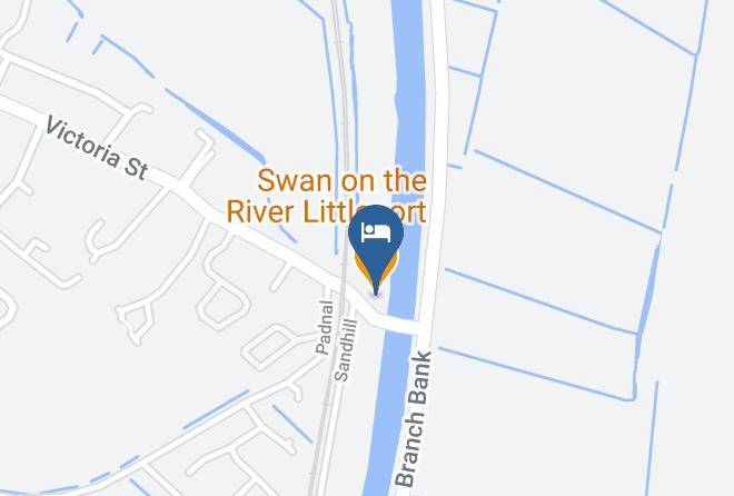 Cambridgeshire - Swan On The River Littleport Maps