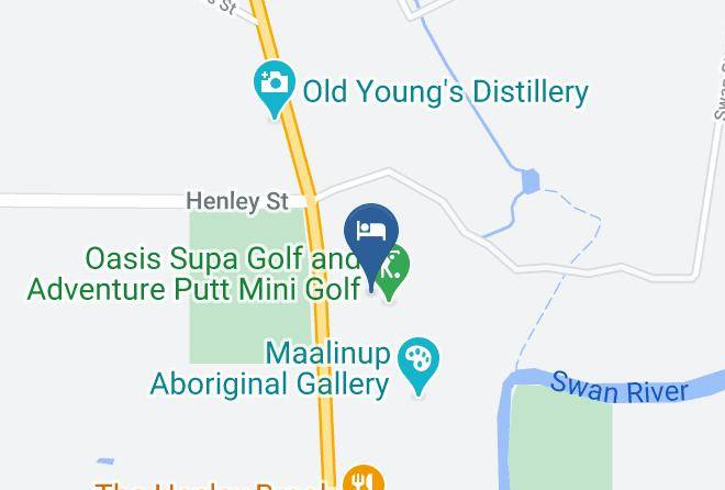 Swan Valley Oasis Resort Map