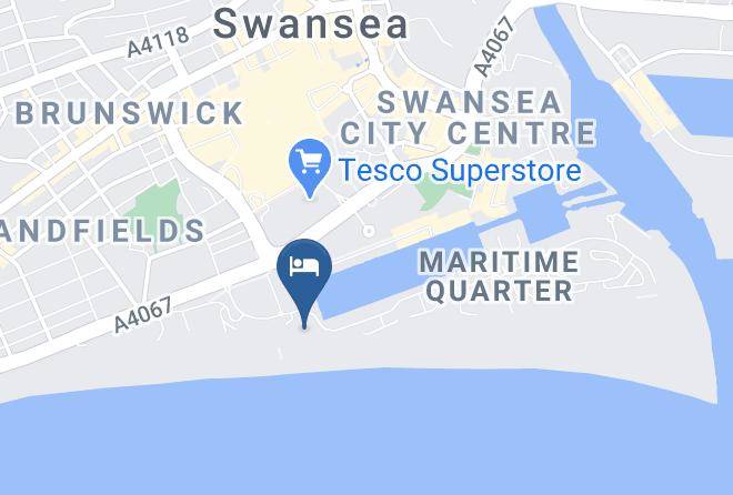 Swansea - Swansea Marriott Hotel Maps