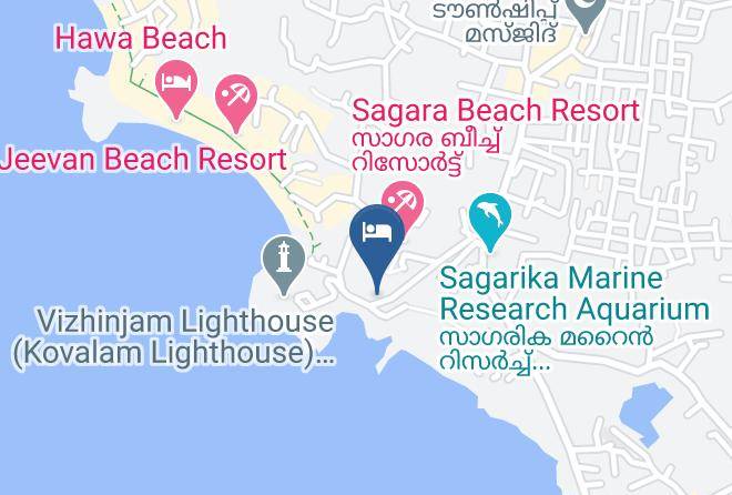 Neyyattinkara - Swapnatheeram Beach Resort Maps