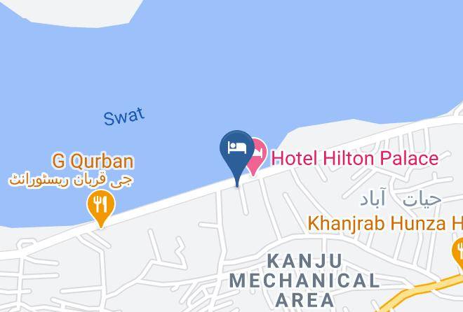 Peshawar - Swat Palace Hotel And Restaurant Maps
